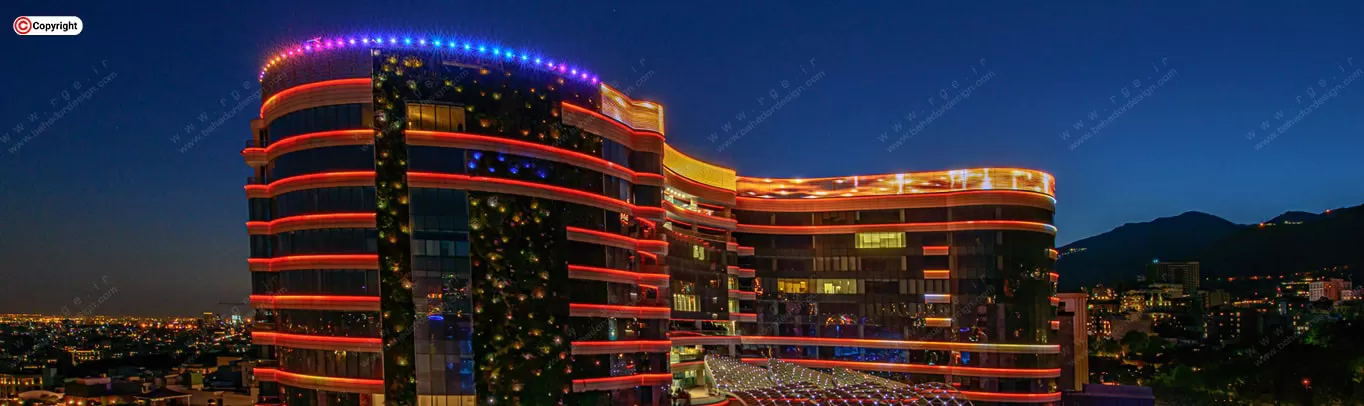 اطلس مال در شب